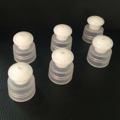 Đơn vị màu sắc nhựa xoắn nắp chai 24/410 28/400 nắp chai đẩy kéo