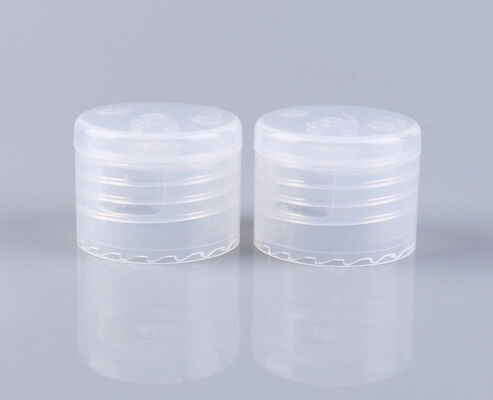 Bề mặt nhẵn Nắp chai 24 Chai dầu gội bóp 28mm Nắp lật bằng nhựa