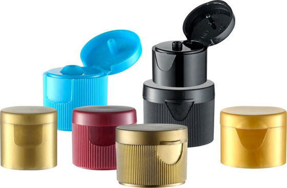 24/410 2 màu nhựa Flip Top Cap cho chai