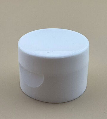 Nắp chai mỹ phẩm màu trắng Nắp chai nhựa tròn 28mm để đựng nước rửa tay