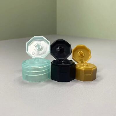 Nhựa PP Matte 24/410 Máy rửa vít Flip Top Cap chai dầu gội lỏng