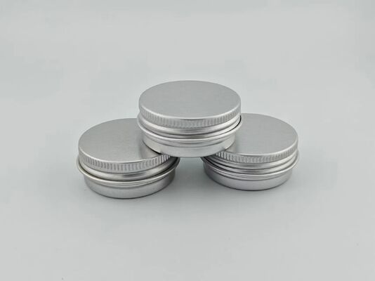 Thùng mỹ phẩm nhôm Thùng trà nhôm Thùng miệng rộng nhôm với nắp