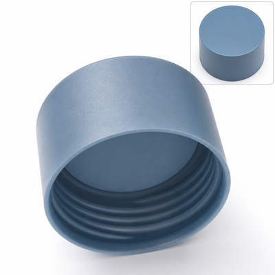 BlueGrey nhựa tròn gọn mũ mờ cho chai mỹ phẩm