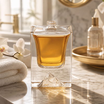 chất lượng cao siêu rõ ràng rỗng nước hoa kính 50ml chai nước hoa kính chai