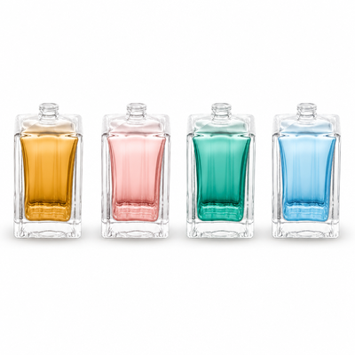 Sản phẩm thẩm mỹ tùy chỉnh 100ml chai thủy tinh bền
