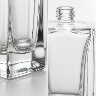Sản phẩm thẩm mỹ tùy chỉnh 100ml chai thủy tinh bền