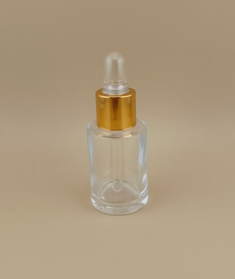Máy bơm bình nhỏ để pha lotion dành cho mặt với nắp vít vàng và kích thước nhỏ