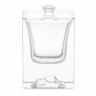 chất lượng cao siêu rõ ràng rỗng nước hoa kính 50ml chai nước hoa kính chai